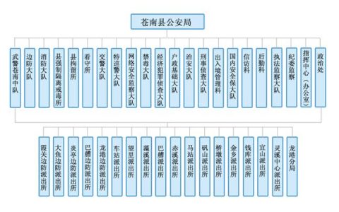 公安局内部机构与职能全解析：从指挥中心到刑侦如何分工？
