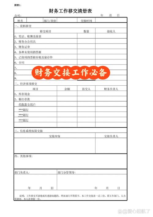 会计交接全解析：核心资料与法律风险防控