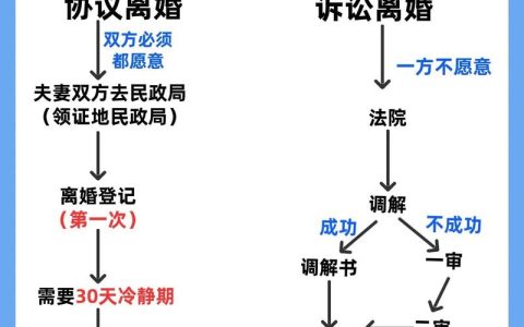 离婚手续办理全流程协议与诉讼步骤、材料及注意事项