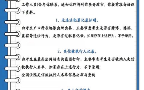 事业单位政审全解析：审查内容与关键要点