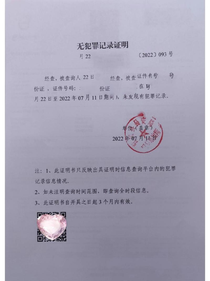 无犯罪记录证明申请全指南办理流程与注意事项