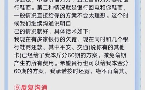 信用卡逾期别慌掌握应对策略避免不良记录