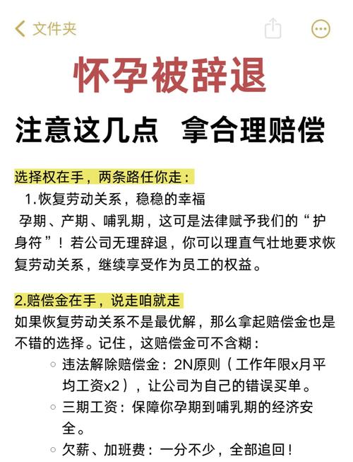 孕期遭辞退？赔偿金、三期工资与权益保障深度解析
