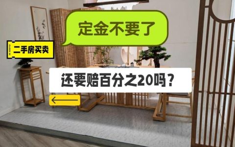 二手房买卖违约金20：法律支持还是空头支票？
