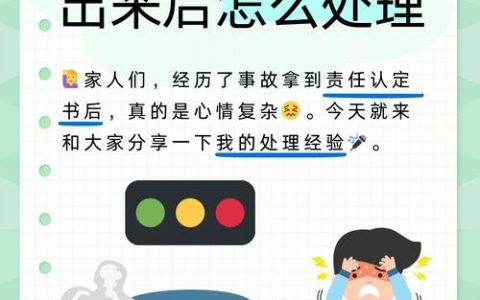 事故责任认定书出来后怎么办：流程与应对全解析