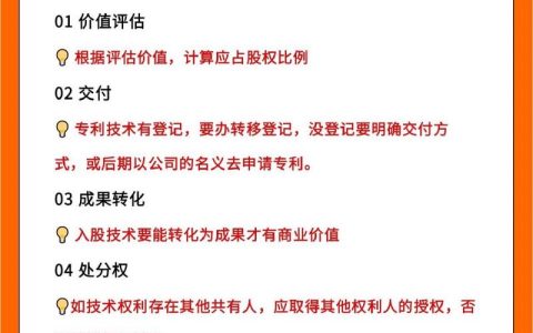技术入股股权分配的实用方法与法律要点