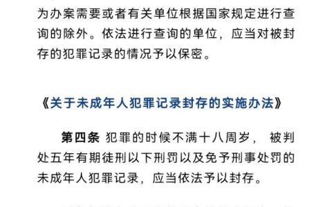 犯罪记录封存制度：现状、问题与未来发展