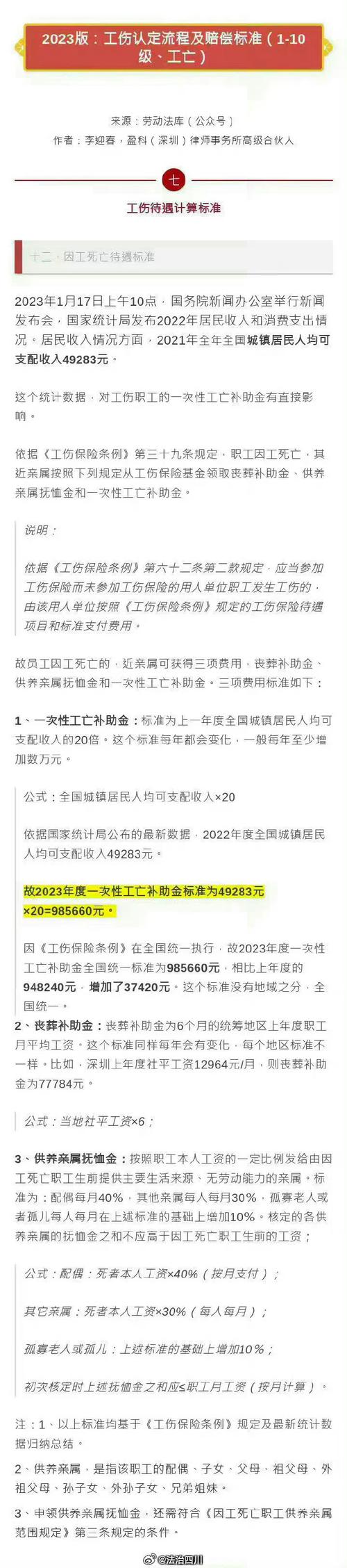一次性工亡赔偿金父母能拿多少？分配规则全解析