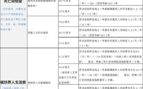 交通事故死亡赔偿全解析与城乡统一标准争议
