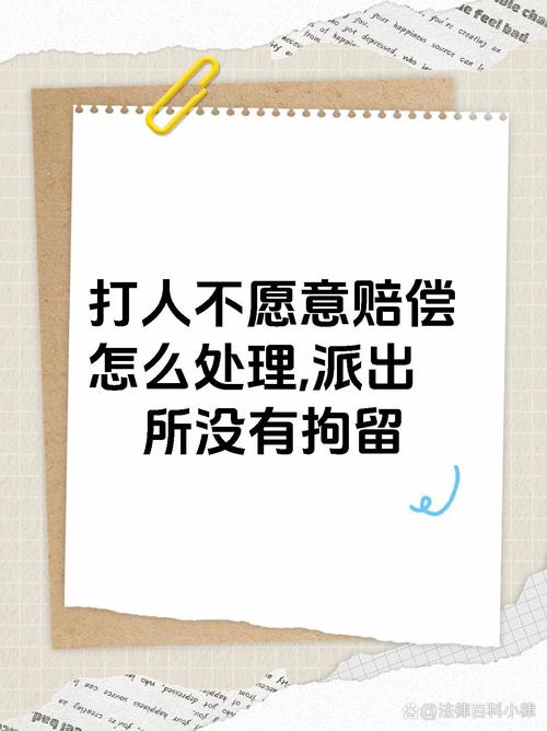 打人不愿赔偿怎么办：中国法律应对全攻略