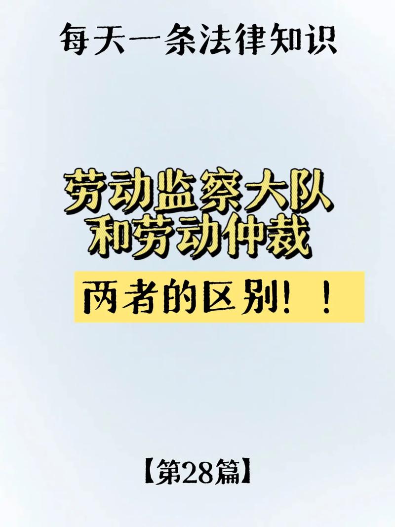 劳动监察大队与劳动仲裁差异解析及选择指南