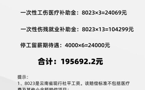 9级伤残赔偿多少钱：标准解析与影响因素