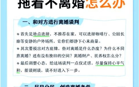 一方拖延离婚如何应对及权益保障