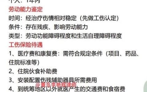 轻微工伤赔偿标准与法律保障详解