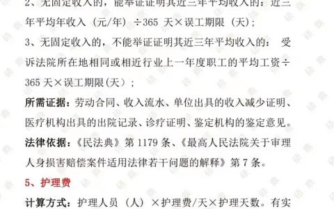 2025年交通事故赔偿标准详解