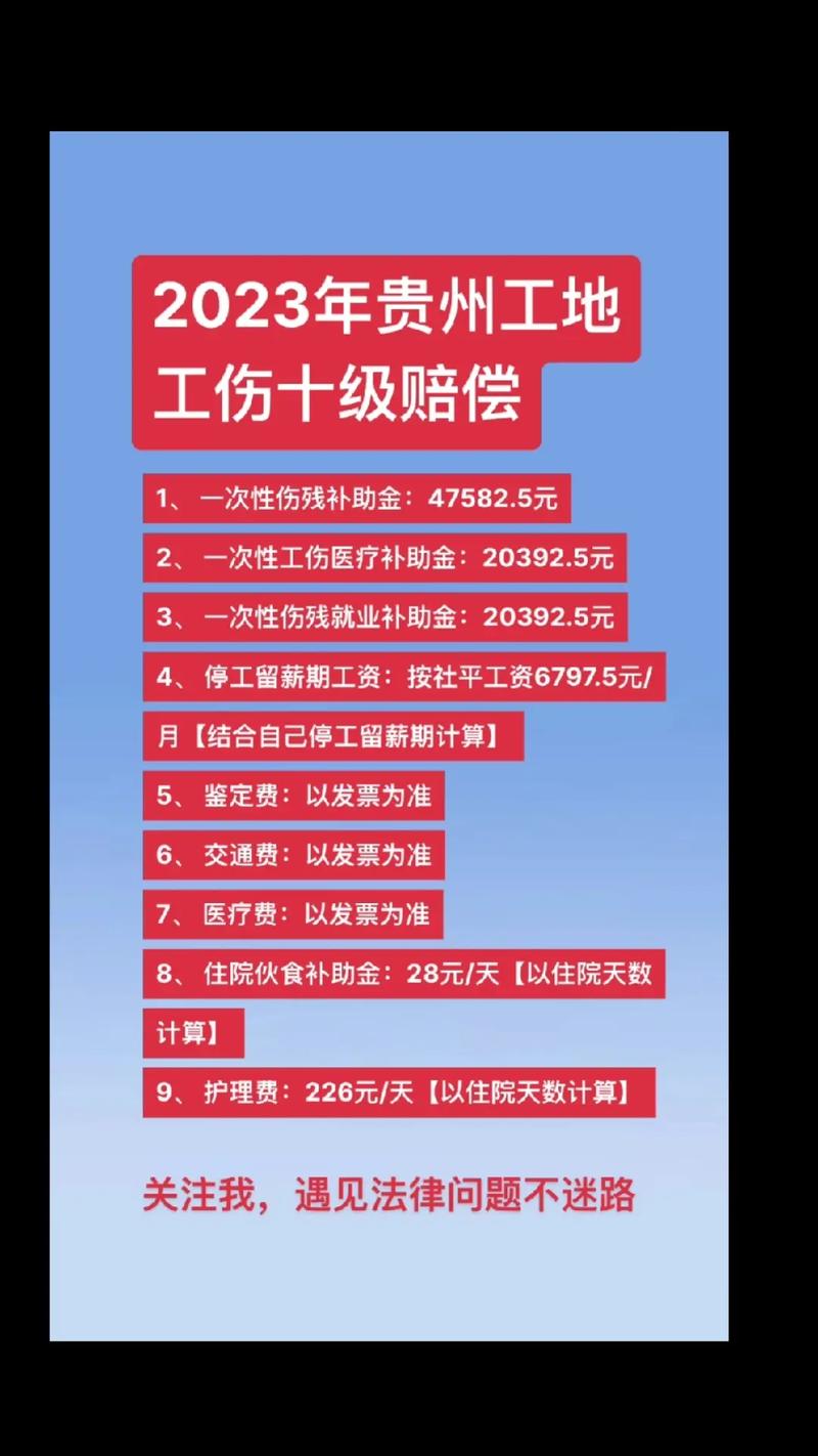工伤十级伤残赔偿全攻略