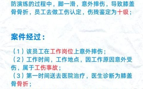 员工上班摔倒骨折赔偿全解析