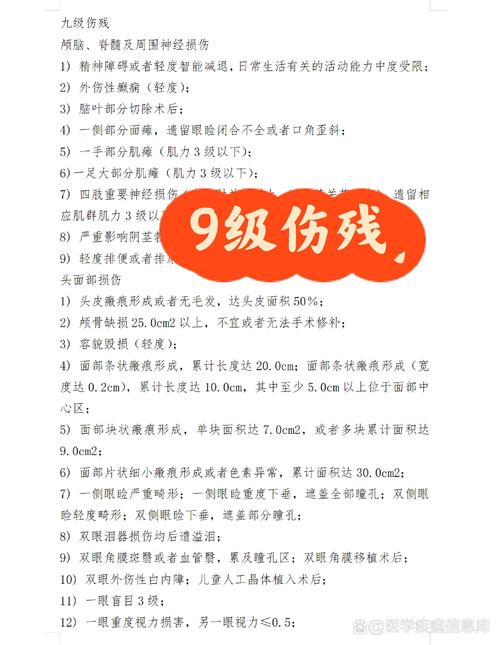 9级伤残赔偿详解：计算方法与权益保障