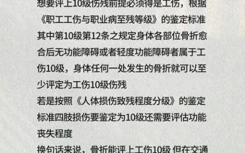 骨折了能评几级伤残？专业鉴定流程与标准解析