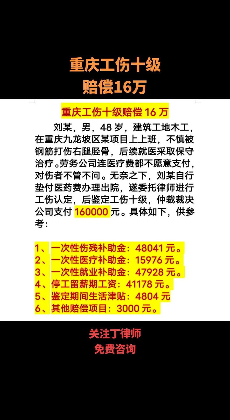 十级工伤赔偿全攻略：标准、流程与维权要点