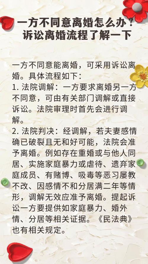 一方不同意离婚：法律路径与实务应对全解