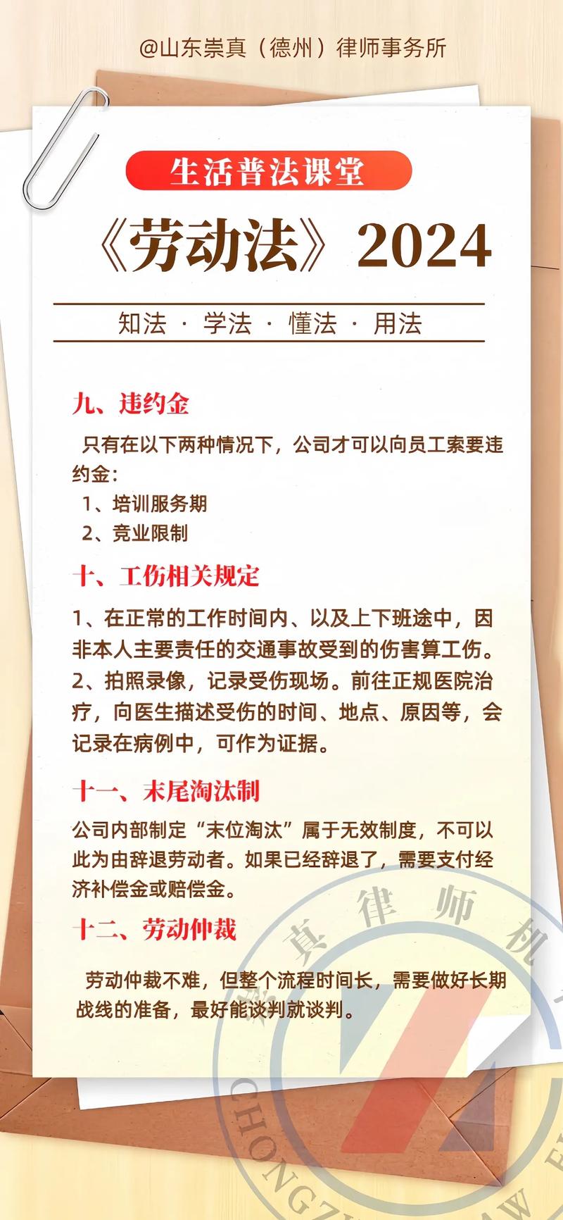 打工人必知：2024年劳动法新规解析