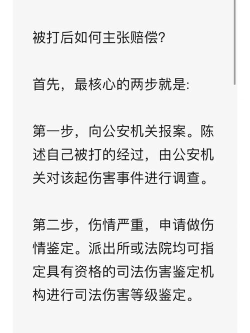 人被打伤后如何依法索赔？赔偿项目与计算方法全解