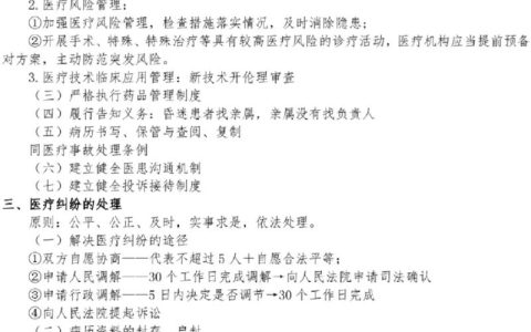 医院法律法规体系全解：权责明晰与风险防范