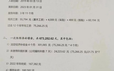 裁员补偿金计算指南：N+1与2N标准详解