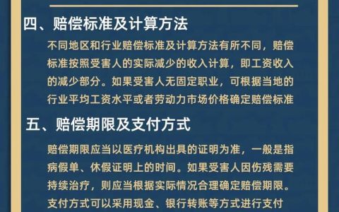 人身损害误工费赔偿标准与计算方法全解