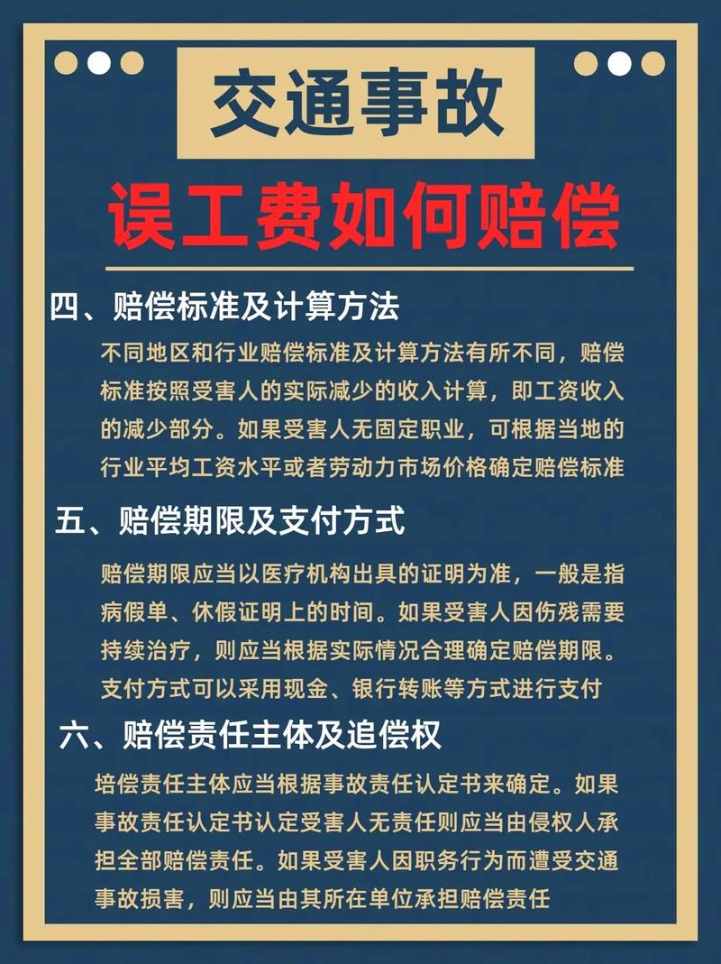 人身损害误工费赔偿标准与计算方法全解