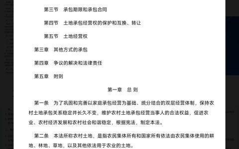土地法律法规体系全解析