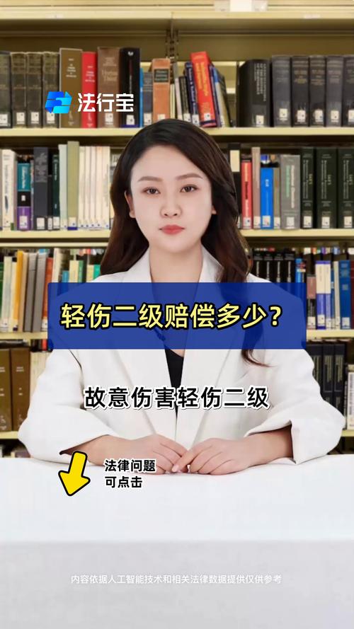 二级轻伤赔偿标准与法律实务全解