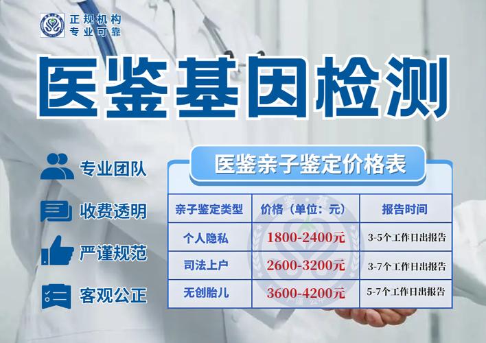 2025年亲子鉴定费用标准与法律适用全解析