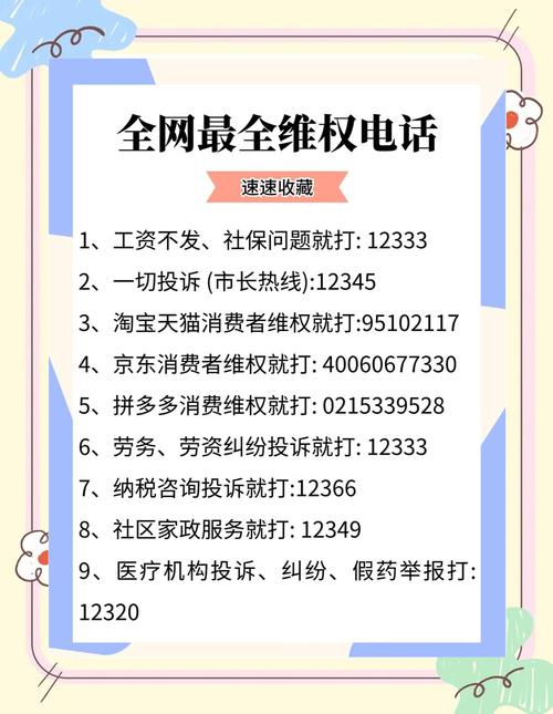 劳动维权热线详解：12333、12348、12345功能全面解析