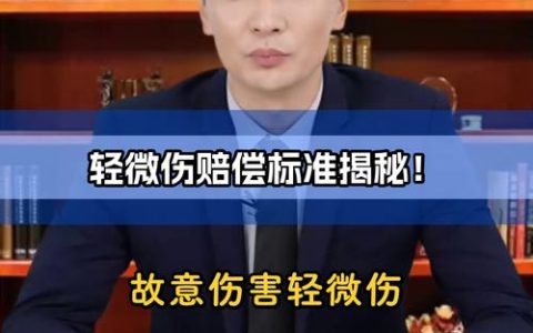 轻微伤索赔十万是否合理？法律专家深度解析