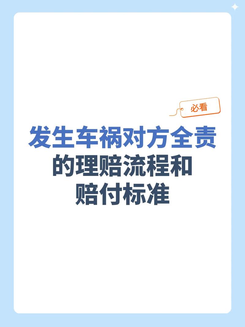 大车全责追尾小车：赔偿项目与完整流程解析