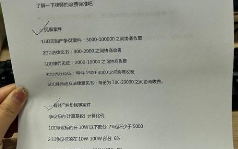 律师费怎么算？资深专家为你解读收费标准