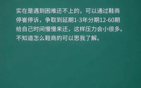 借款周转不灵？专家教你申请延期还款