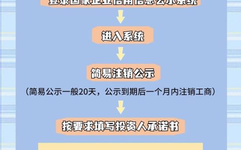 小规模公司注销：完整流程与必备资料详解
