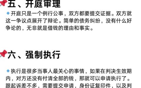 个人欠款不还？法院起诉流程与维权要点解析