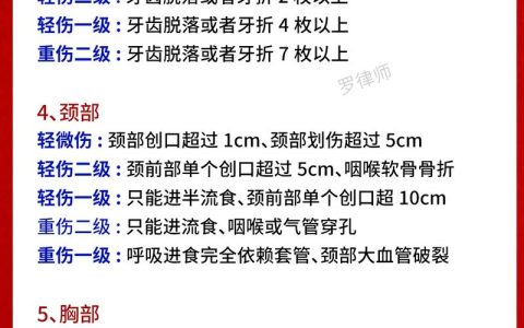 明辨轻重：人体损伤程度鉴定核心标准解读