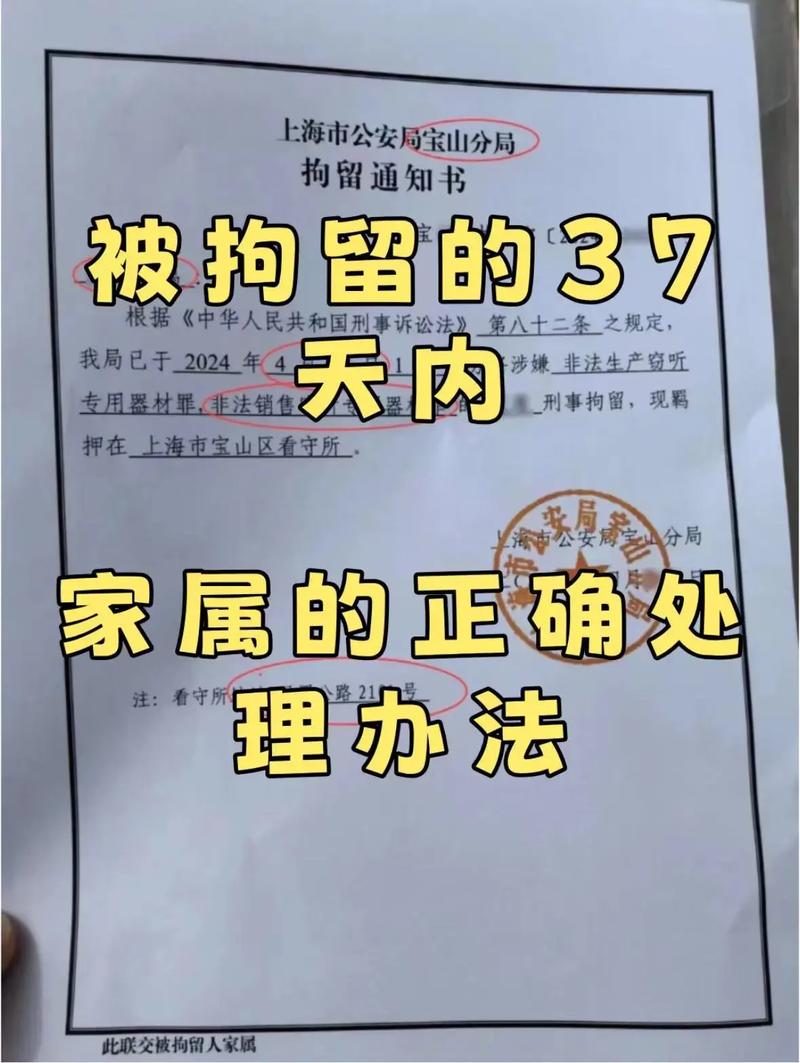 亲人被刑拘后家属必知的法律指南