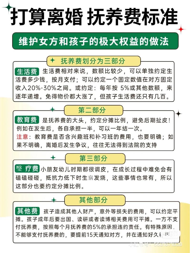 抚养费标准解析与每月金额参考