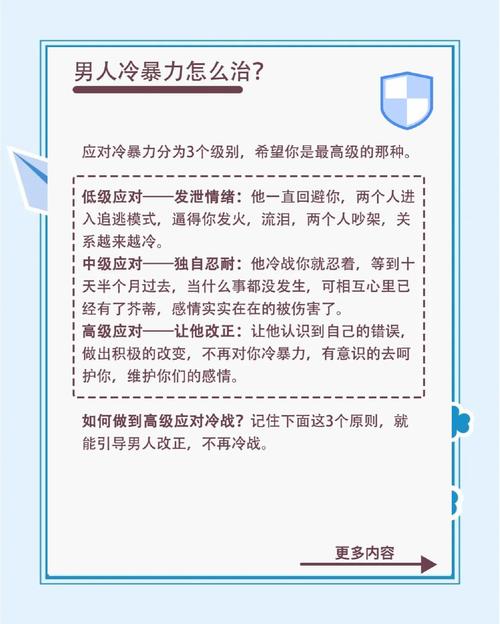 如何应对冷暴力的男人：策略与建议