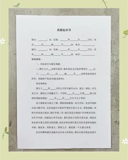 再诉离婚的关键：诉状这样写成功率更高