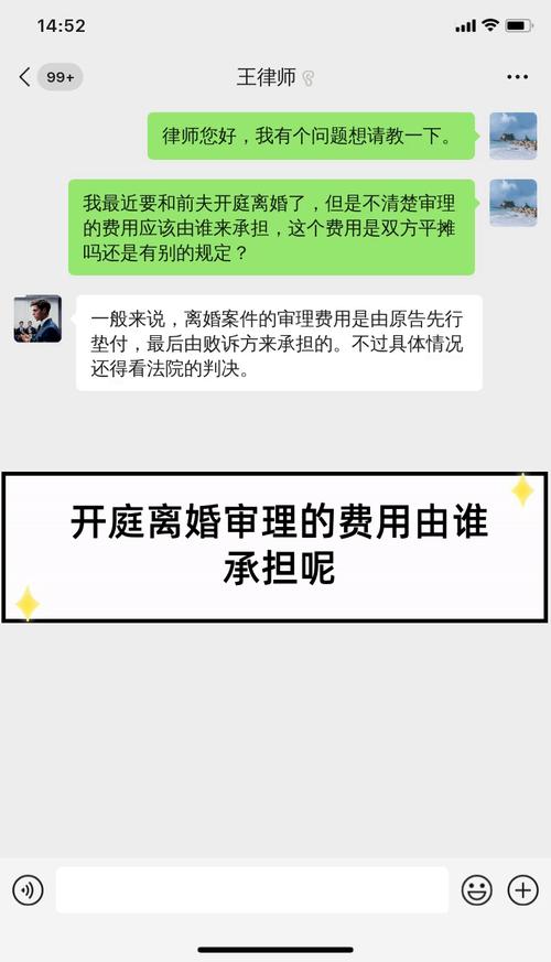 起诉离婚费用由谁承担全解析
