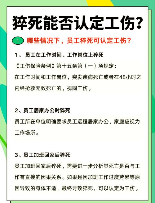 猝死是否认定为工亡或工伤的法律解析