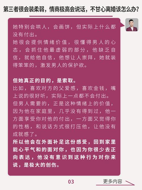 婚内出轨如何应对第三者：法律指引
